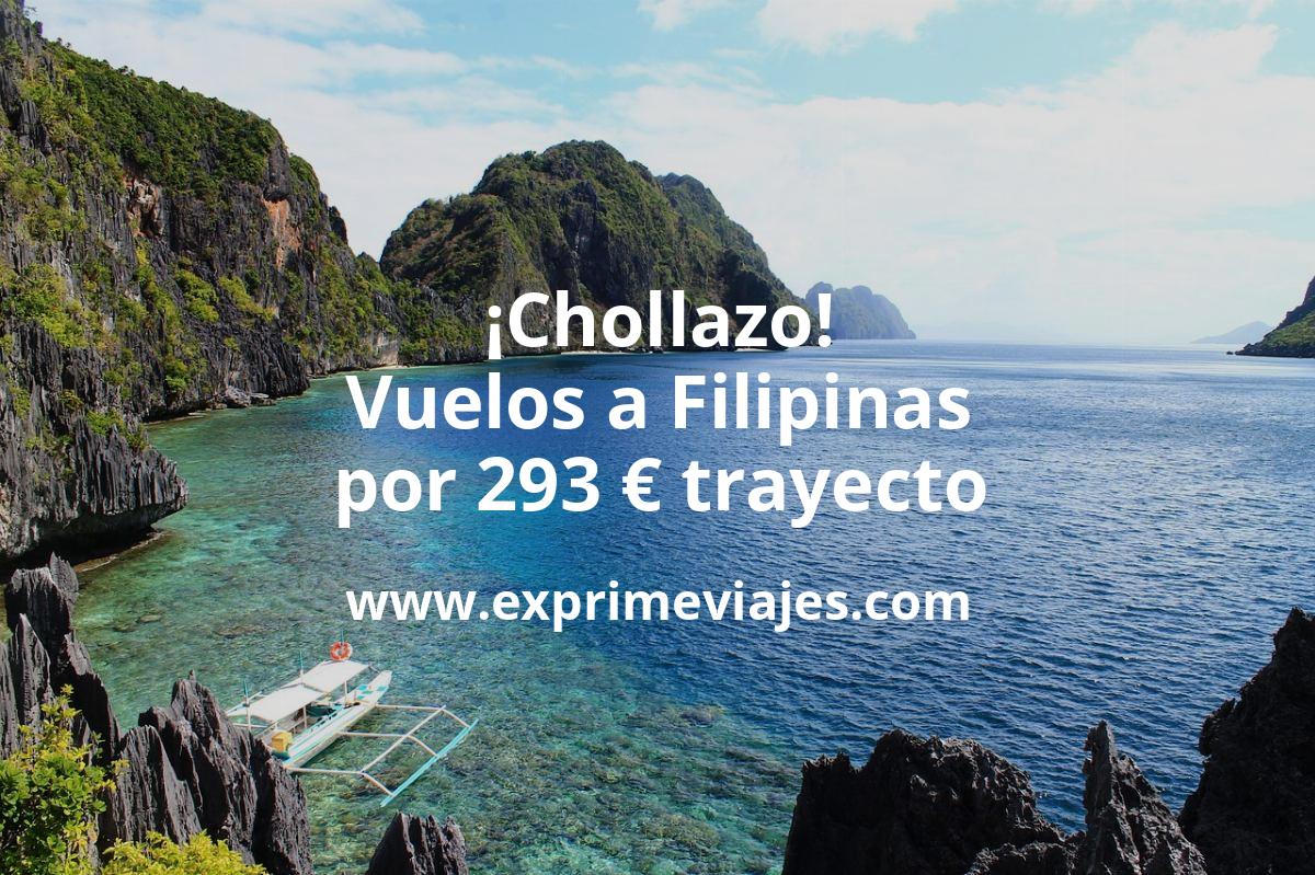 🇵🇭 Vuelos a Filipinas por 293 euros trayecto
