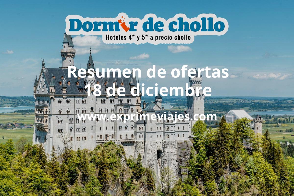 ✈️ Resumen de ofertas de Dormir de Chollo – 18 de diciembre