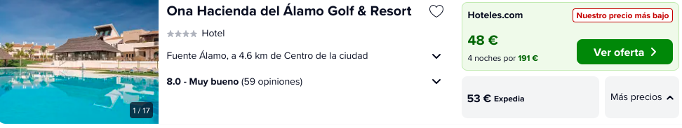 ¡Ofertón de Última hora! Puente Diciembre: Resort 4* con Spa por 24 € p.p/noche