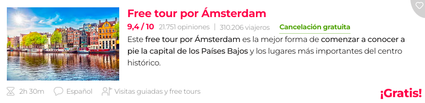 ¡Chollo! Amsterdam: Vuelos + 2 noches hotel 4* por 139 euros