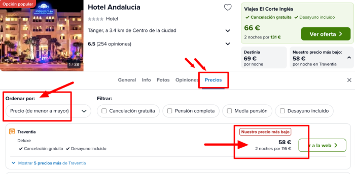 ¡Chollo! Nochevieja en Tánger: Vuelos + 2 noches Hotel 4* con desayuno por 90 euros