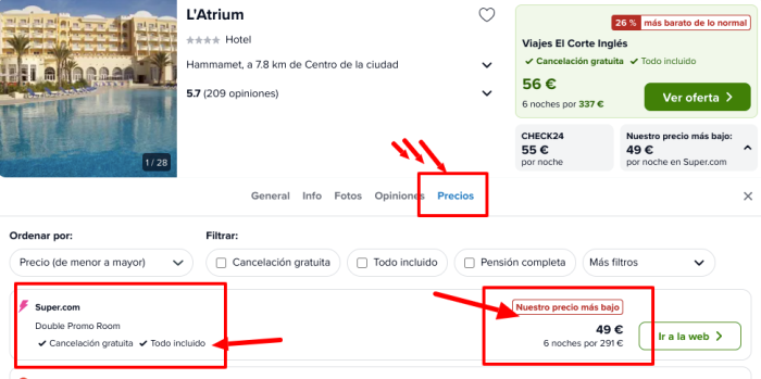 Agosto Todo Incluido en Túnez: Vuelos + 6 noches resort 4* con T.I por 303 euros
