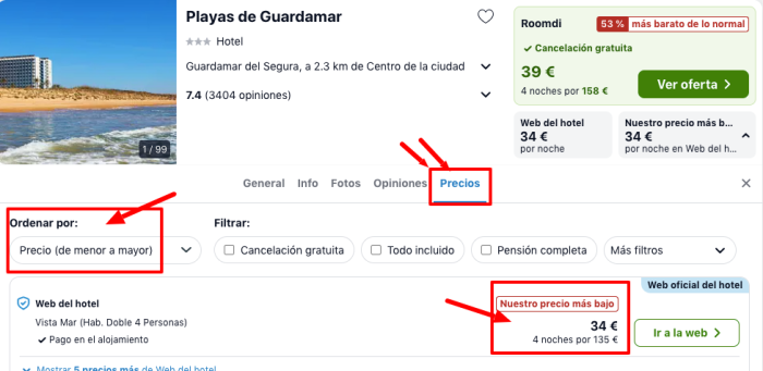 ¡Ganga! Puente de Mayo Costa Blanca: Hotel junto a la playa con cancelación por 17 € p.p/noche