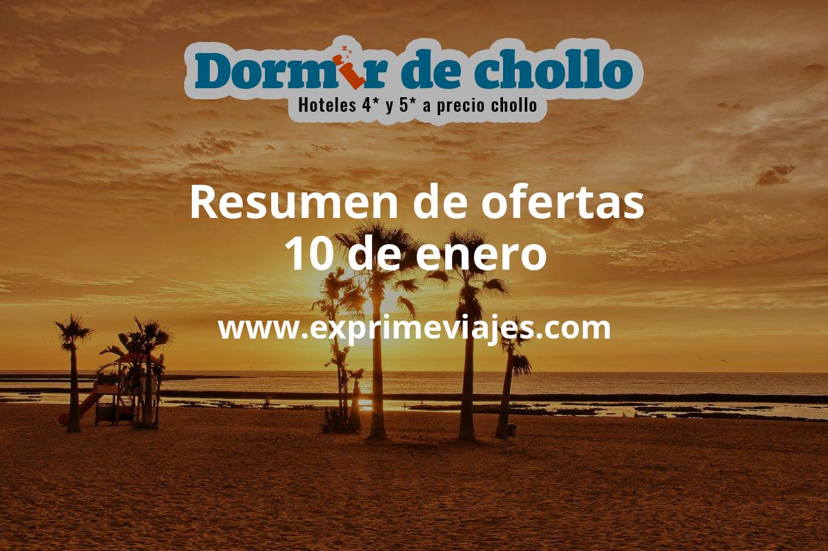 ✈️ Resumen de ofertas de Dormir de Chollo – 10 de enero