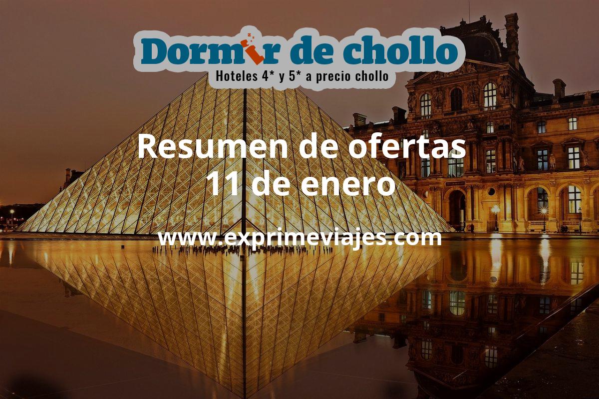 ✈️ Resumen de ofertas de Dormir de Chollo – 11 de enero