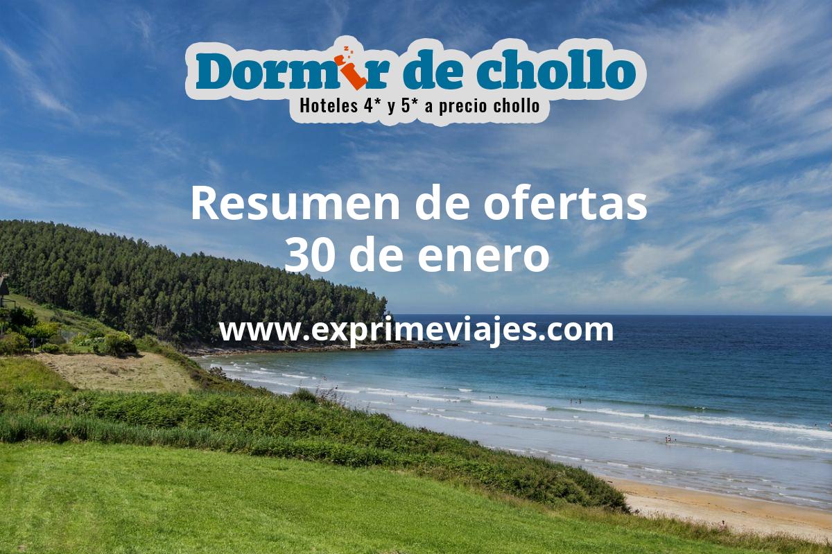 ✈️ Resumen de ofertas de Dormir de Chollo – 30 de enero