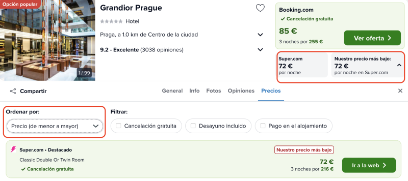 Fin de Semana de Lujo en Praga: Vuelos + 3 noches hotel 5* por 157 euros