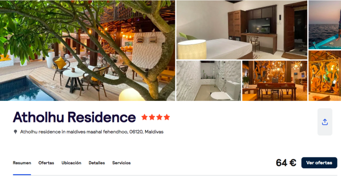 ¡Bombazo! Maldivas: Vuelos directos + 6 noches hotel 4* con desayuno por 962 euros