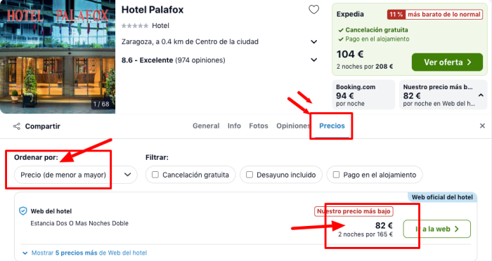 Fin de semana de Lujo Zaragoza: Hotel 5* + Tour por 41 € p.p/noche