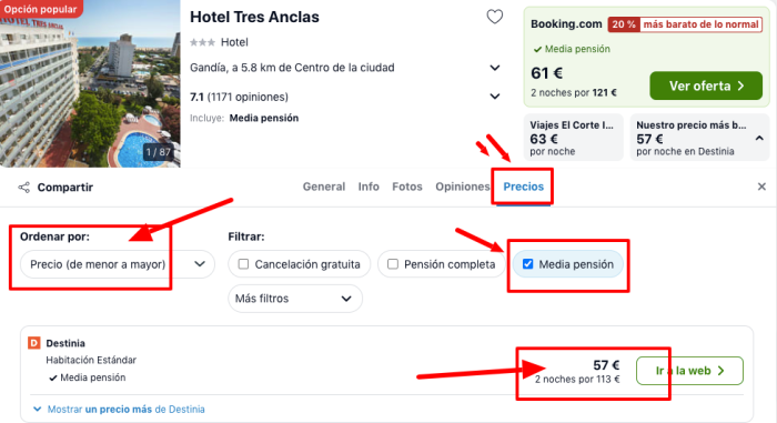 Fin de semana Primavera: Hotel en la playa con desayunos y cenas por 28 € p.p/noche