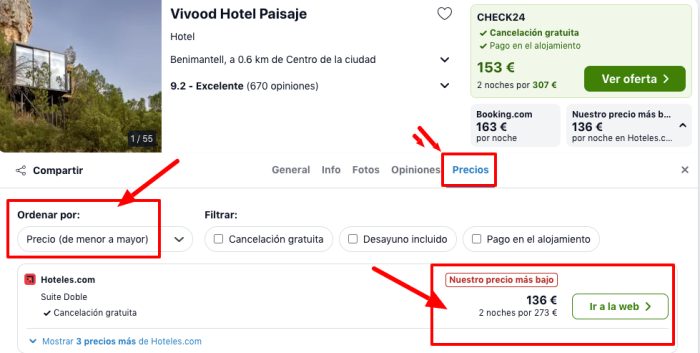 ¡Chollo! Pascua: Suite en un Impresionante Hotel Paisaje por 68 € p.p/noche