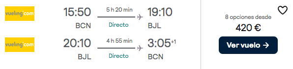 ¡Brutal! Agosto Gambia: Vuelos directos + 7 noches resort 4* playa por 637 euros ¡Brutal! Agosto Gambia: Vuelos directos + 7 noches resort 4* playa por 637 euros