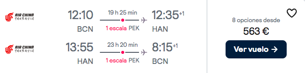 ¡Wow! Vietnam: Vuelos a Hanoi por 281 euros trayecto ¡Wow! Vietnam: Vuelos a Hanoi por 281 euros trayecto