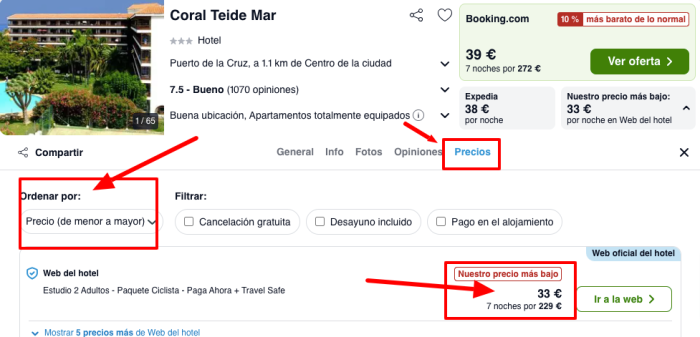 ¡Ganga! Tenerife: Vuelos + 7 noches por 145 euros ¡Ganga! Tenerife: Vuelos + 7 noches por 145 euros