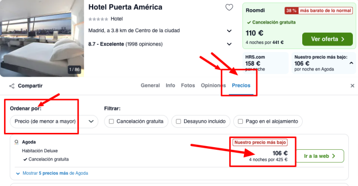 Puente Mayo de Lujo en Madrid: Habitación Deluxe en hotel 5* por 53 € p.p/noche