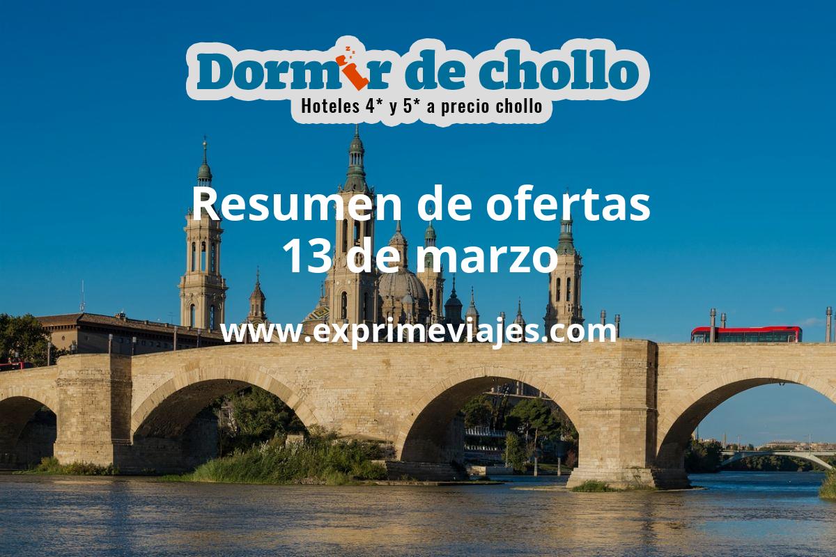 ✈️ Resumen de ofertas de Dormir de Chollo – 13 de marzo