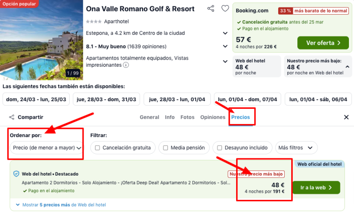 Semana de Pascua: Golf & Resort 4* en Estepona por 24 € p.p/noche
