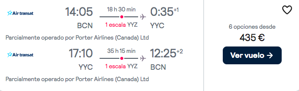 ¡Wow! Rocosas de Canadá en Junio: Vuelos por 217 euros trayecto