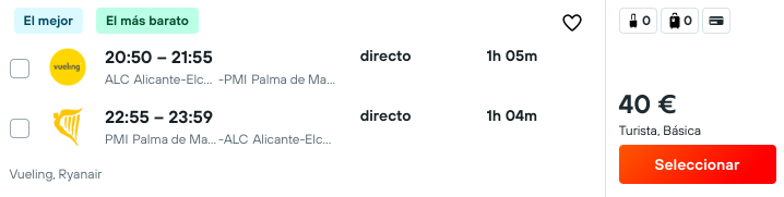 ¡Ofertón! Mallorca: Vuelos + 5 noches por 132 euros