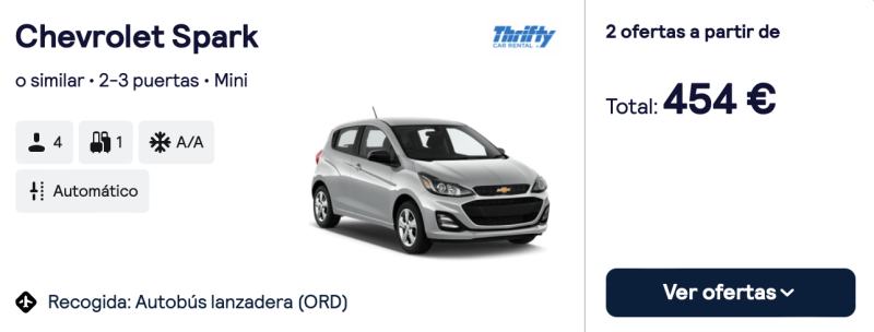 alquilar coche barato Chicago ruta 66 alquilar coche barato Chicago ruta 66