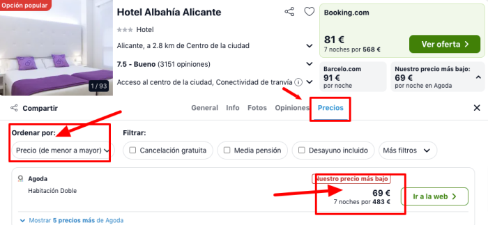 Alicante en verano: Hotel con piscina frente al mar por 34 € p.p/noche