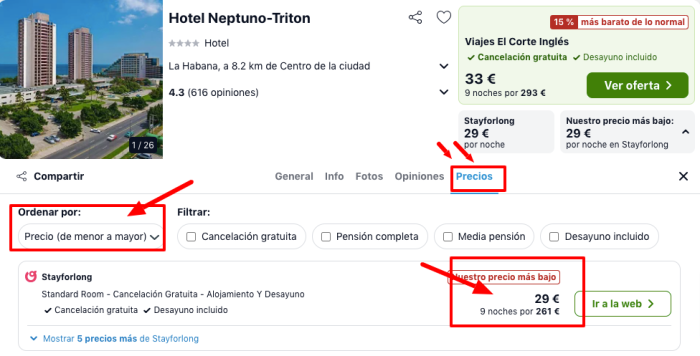 ¡Brutal! Cuba: Vuelos directos + 9 noches Hotel 4* con desayuno en La Habana por 658 euros