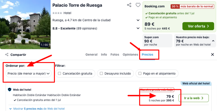 Verano de Lujo: Palacio 4* en Cantabria con cancelación por 39 € p.p/noche