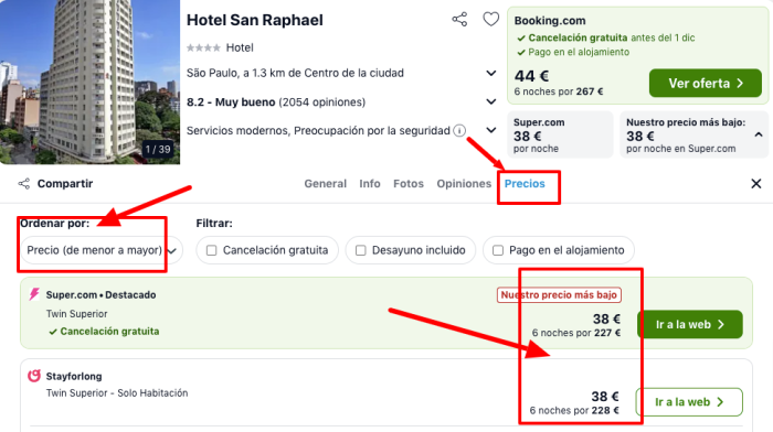 Sao Paulo Puente Diciembre: Vuelos directos Iberia + 6 noches hotel 4* por 744 euros