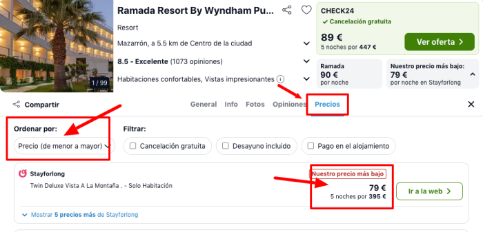 ¡Wow! Verano Costa Cálida: Resort 4* en Mazarrón por 39 € p.p/noche