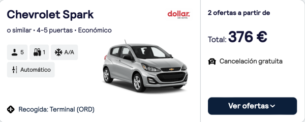 alquilar coche barato Chicago ruta 66 alquilar coche barato Chicago ruta 66
