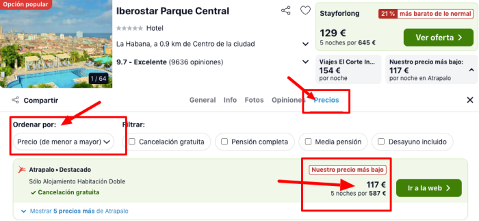 Cuba: Vuelos directos + 6 noches Iberostar 5* por 785 euros