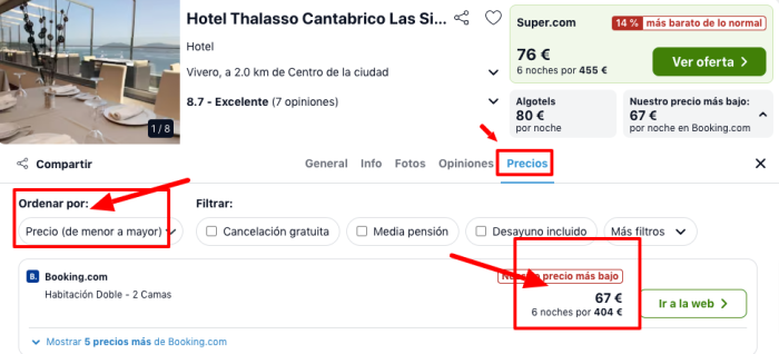 ¡Chollazo! Agosto Galicia: Hotel Thalasso frente al mar por 33 € p.p/noche