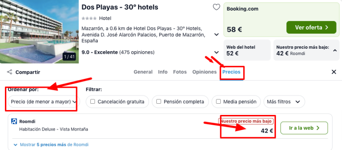 ¡Chollazo! Costa Cálida: Resort 4* en playa de Mazarrón por 21 € p.p/noche