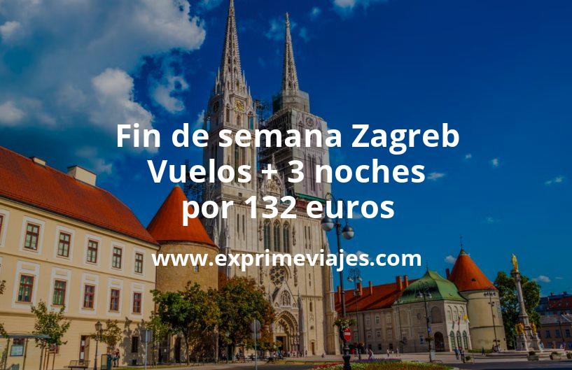 🇭🇷 Fin de semana en Zagreb: Vuelos + 3 noches por 132 euros