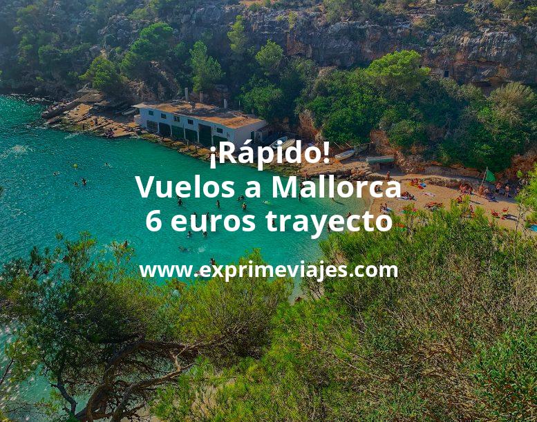 🇪🇸 Rápido! Vuelos a Mallorca por 6 euros trayecto