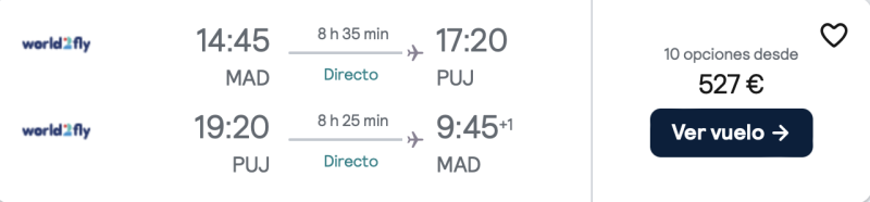 comprar vuelos baratos de madrid a punta cana