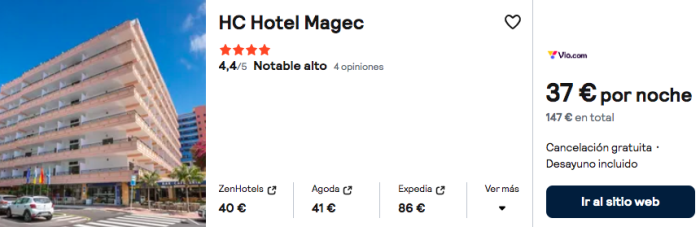 ¡Ganga! Julio en Canarias: Hotel 4* con desayuno y cancelación por 18 € p.p/noche