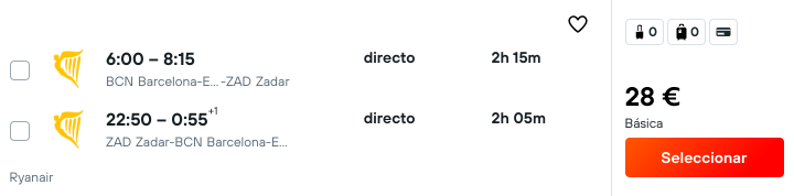 ¡Ofertón! Vuelos directos a Croacia por 14 euros trayecto ¡Ofertón! Vuelos directos a Croacia por 14 euros trayecto