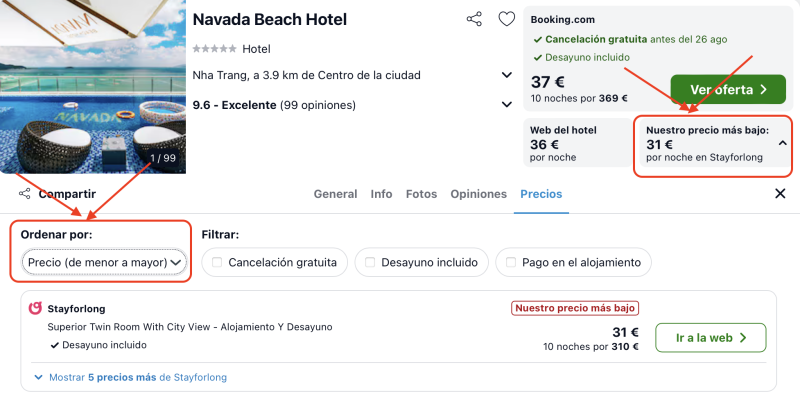 dormir barato en vietnam en verano