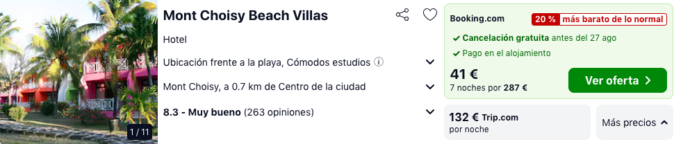 Isla Mauricio: Vuelos + 7 noches villa cerca de la playa por 651 euros