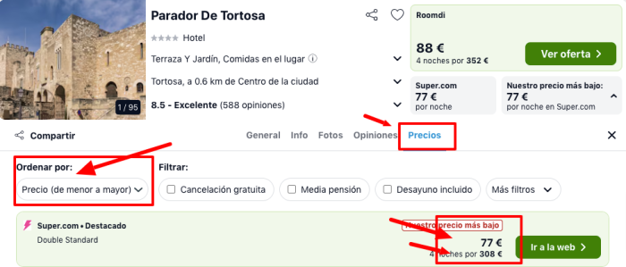 ¡Chollo! Agosto Costa Dorada: Parador Castillo 4* por 38 € p.p/noche