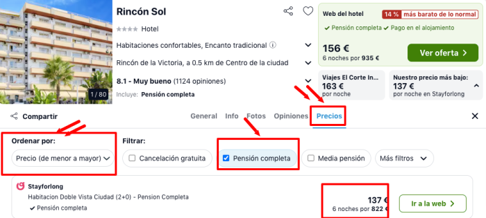 Costa del Sol en Agosto: Hotel 4* en la playa PENSIÓN COMPLETA por 68 € p.p/noche