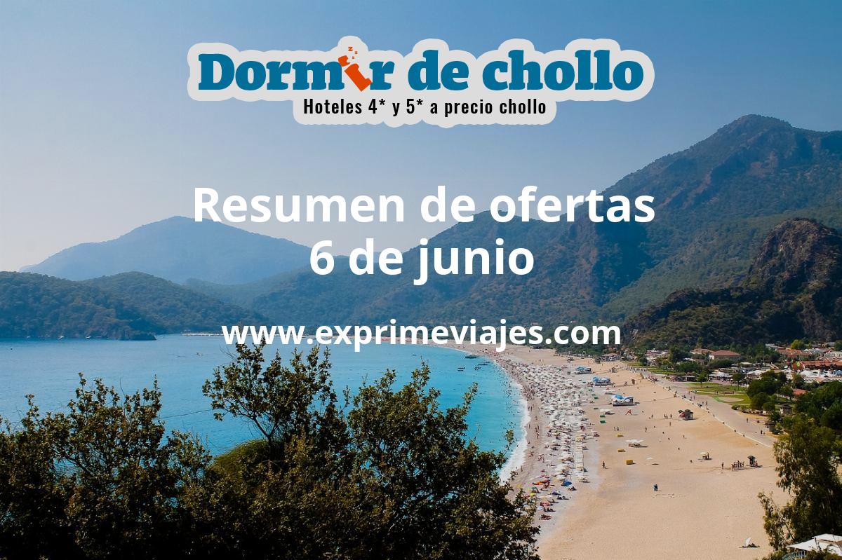✈️ Resumen de ofertas de Dormir de Chollo – 6 de junio