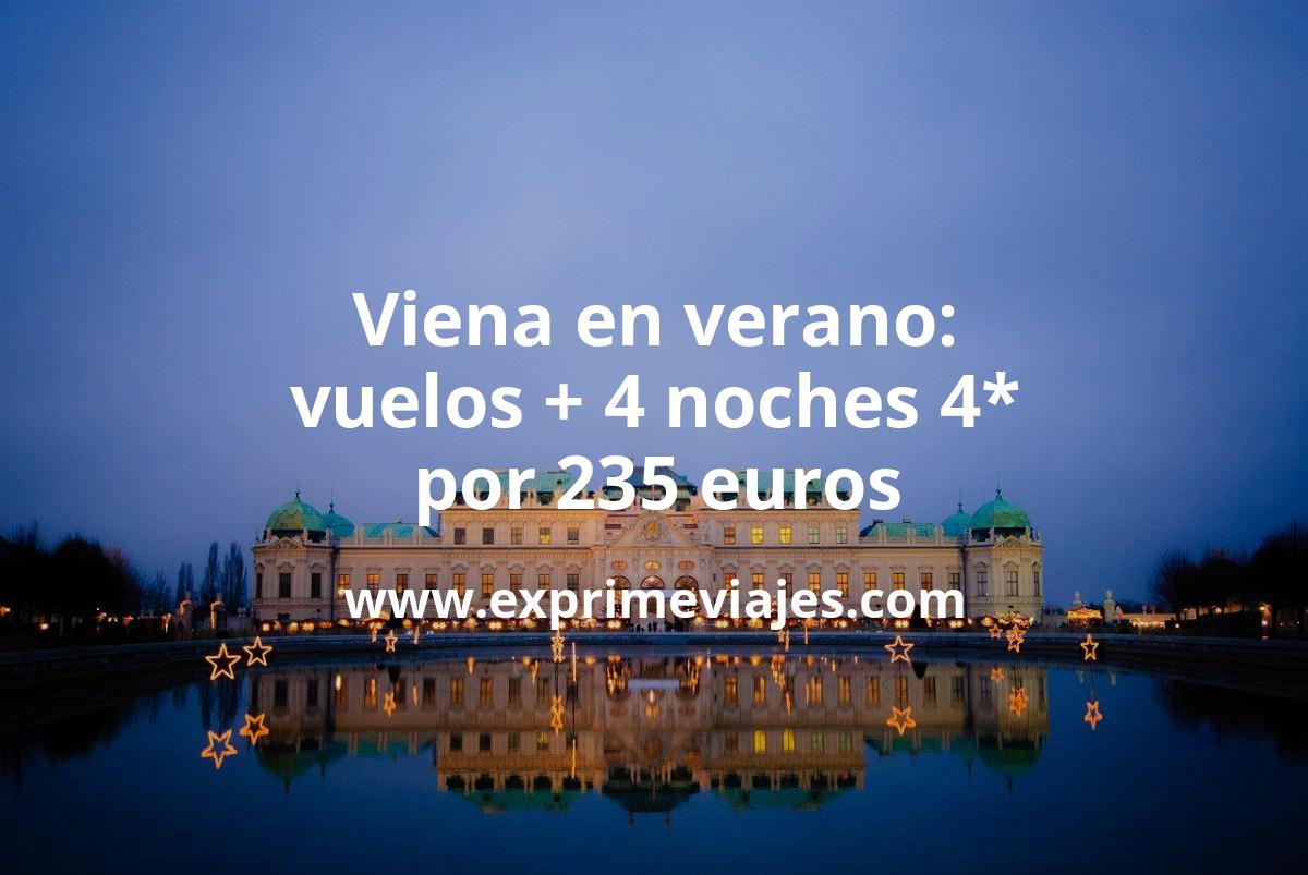 🇦🇹 Verano en Viena: Vuelos + 4 noches hotel 4* centro por 235 euros