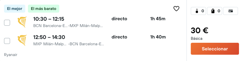 Verano Lagos de Italia: Vuelos + Coche 7 días por 103 euros p.p
