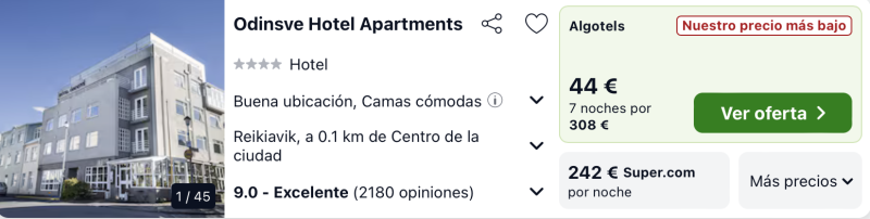 dormir barato en Reikiavik
