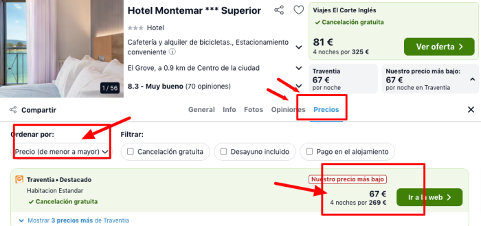 Verano Rías Baxias: Hotel frente al mar por 33 € p.p/noche