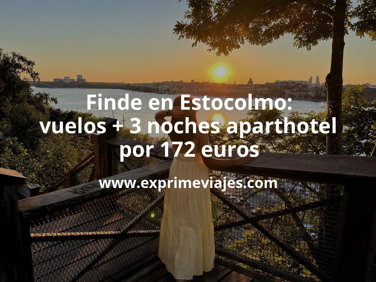 🇸🇪 Fin de semana Estocolmo: Vuelos + 3 noches por 172 euros