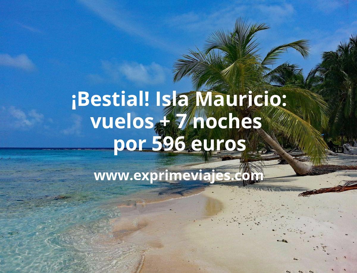 🇲🇺 Isla Mauricio: Vuelos + 7 noches por 596 euros