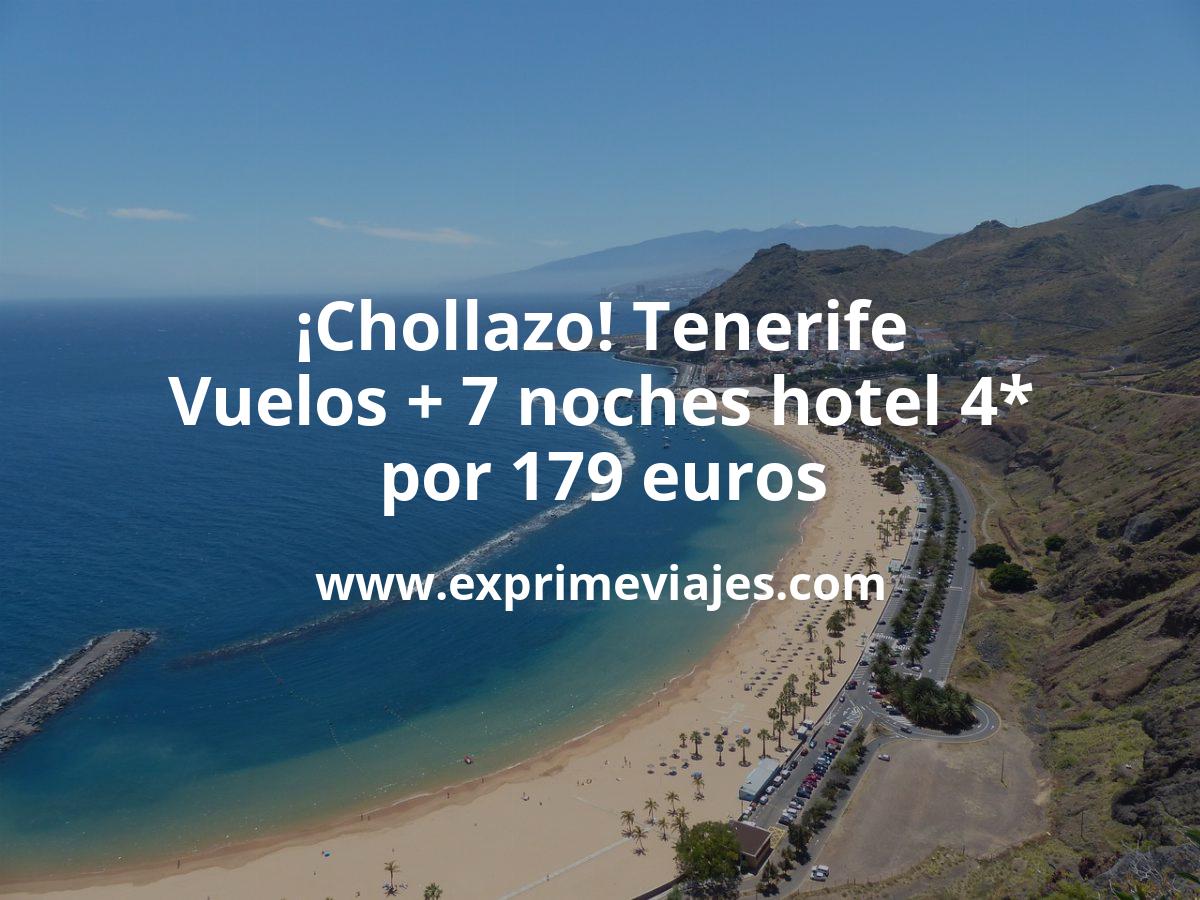 🇪🇸 Tenerife: Vuelos + 7 noches hotel 4* por 179 euros